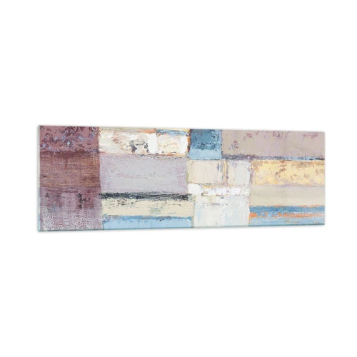 Obraz na skle - Klid geometrie - 160x50 cm