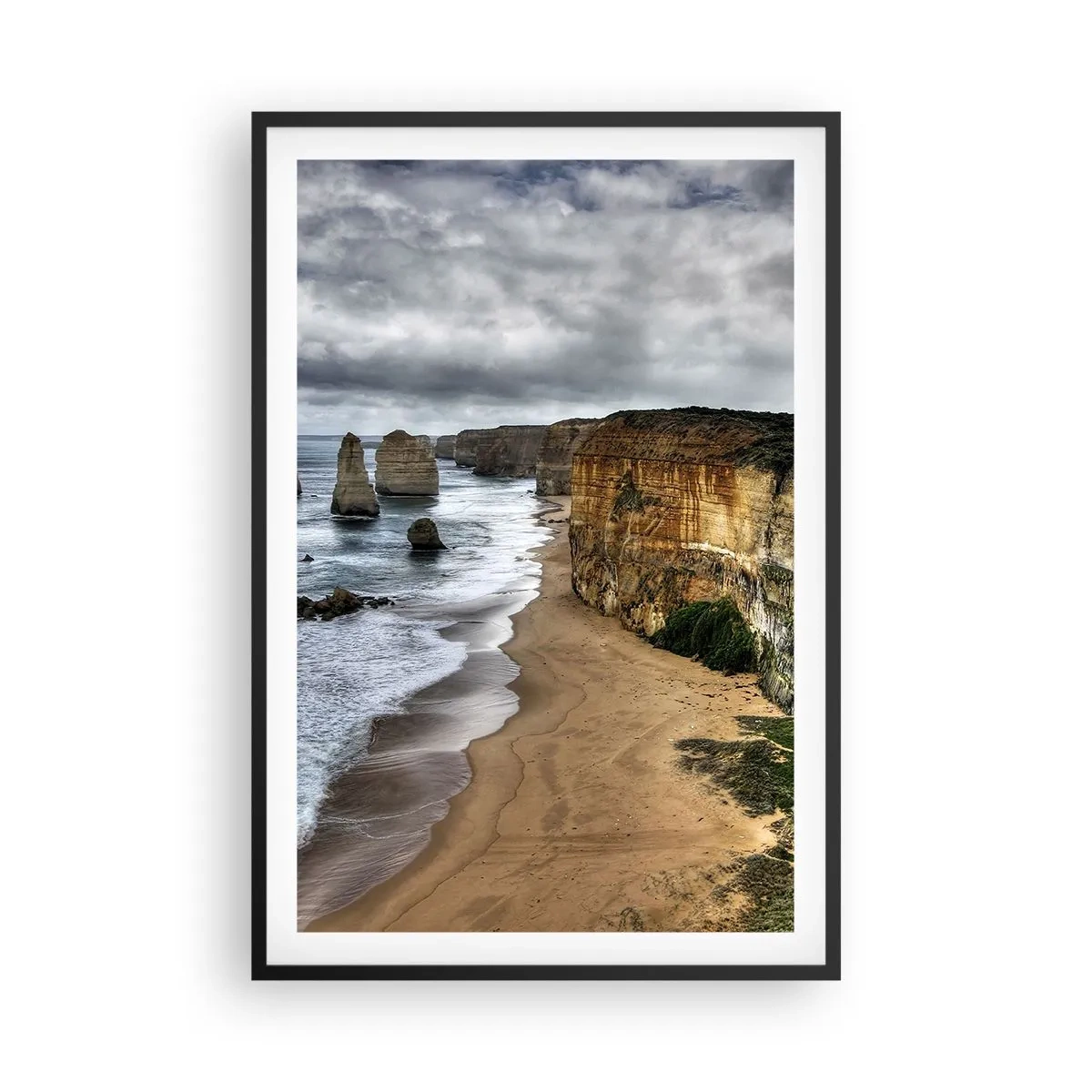 Plakát v černém rámu - Drsná krása - 61x91 cm