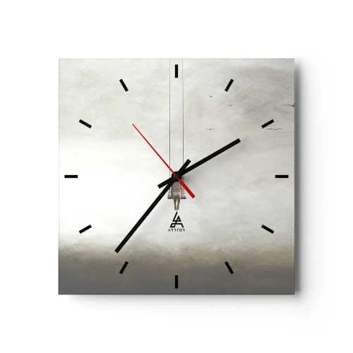 Nástěnné hodiny - Dítě v nás - 40x40 cm