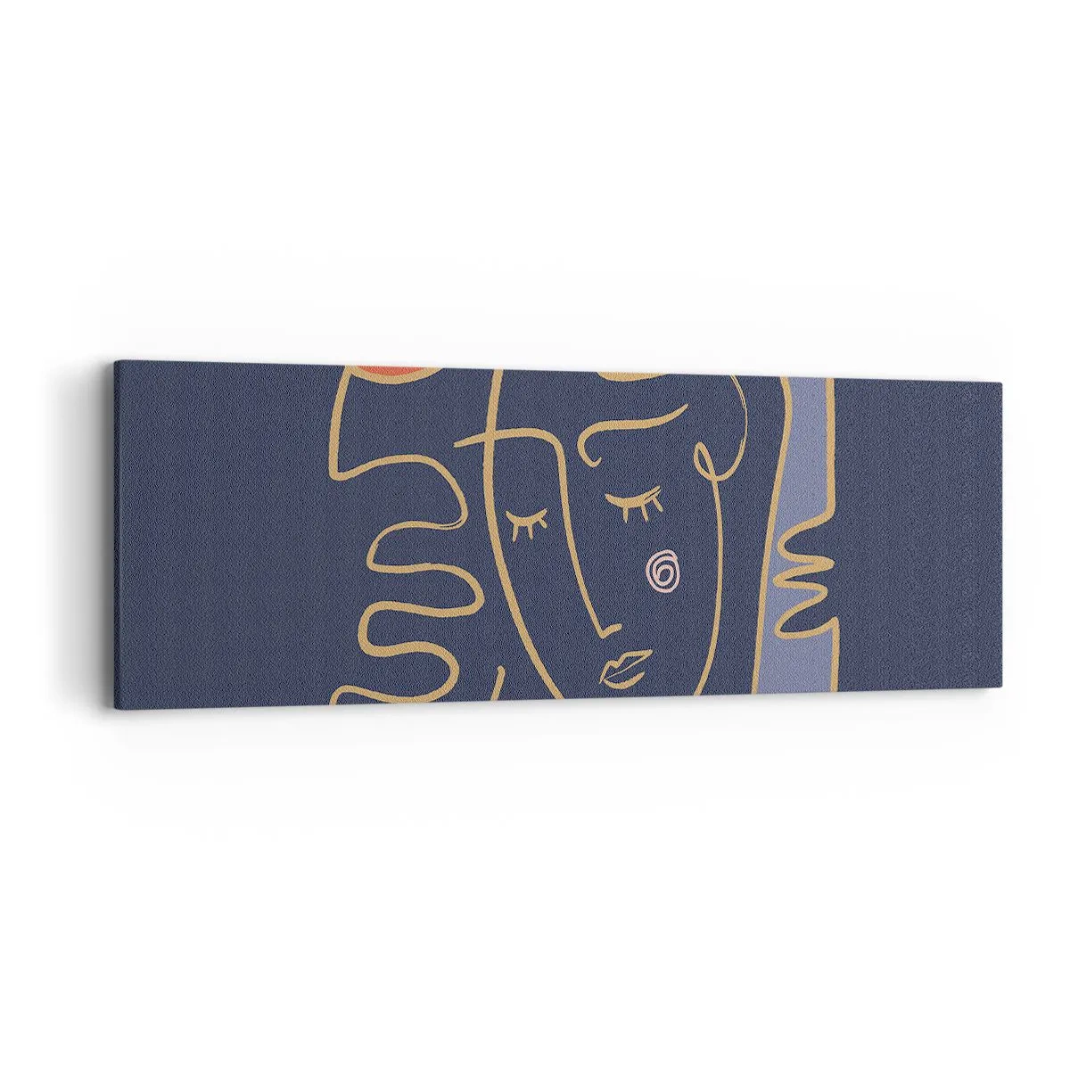 Obraz na plátně - V zádumčivosti - 90x30 cm