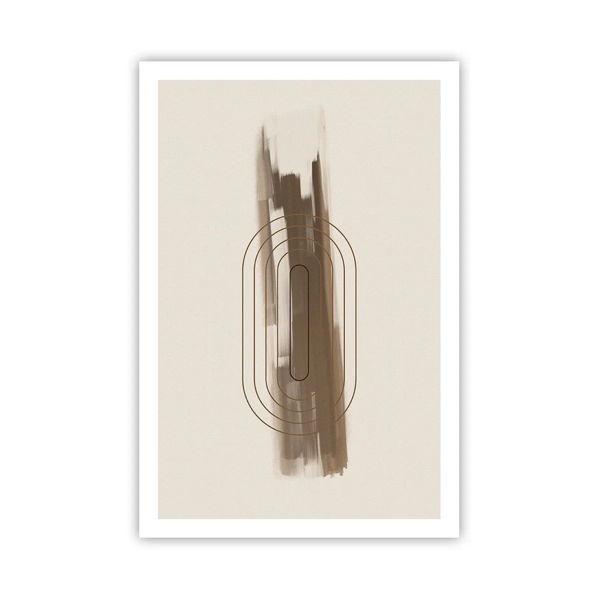 Plakát - Závan šedi - 61x91 cm
