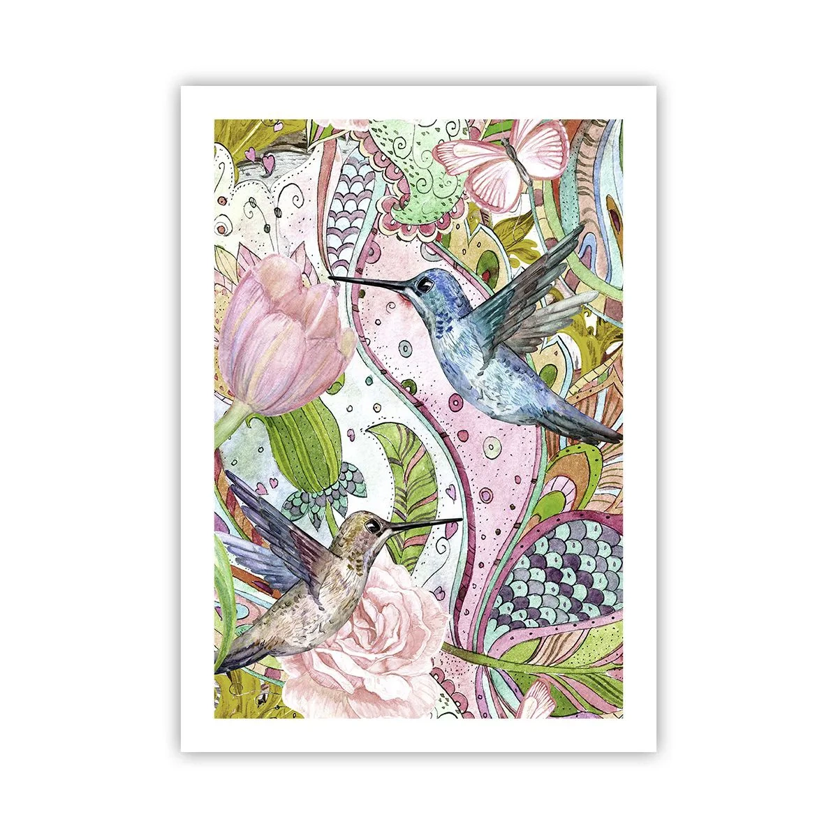 Plakát - Zamotané do lián - 50x70 cm