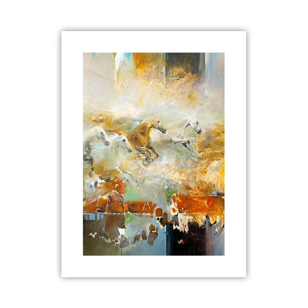 Plakát - Cválá světlem - 30x40 cm