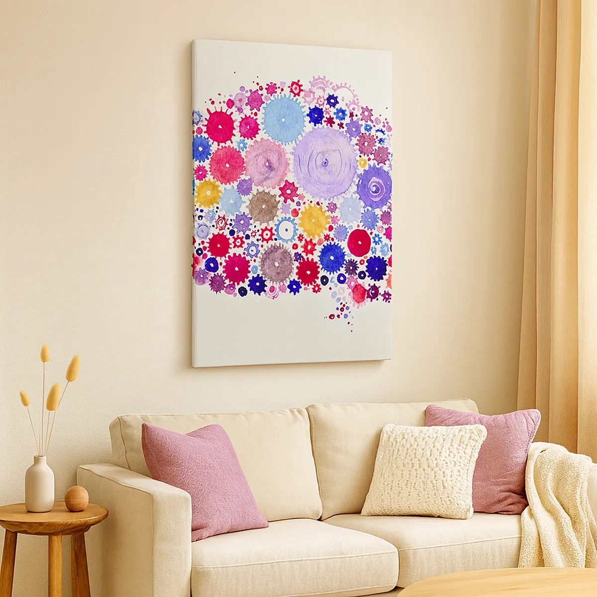 Obraz na plátně - Nejdokonalejší mašinérie přírody - 50x70 cm