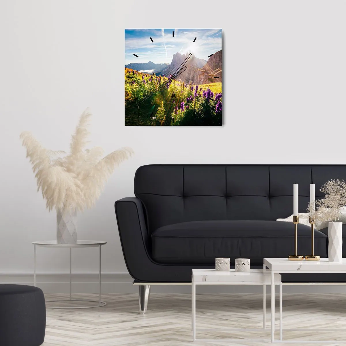 Nástěnné hodiny - Tajemný život bylin - 30x30 cm