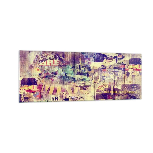 Obraz na skle - A tohle zůstane - 140x50 cm
