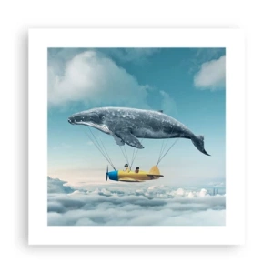 Plakát - Proč ne? - 40x40 cm