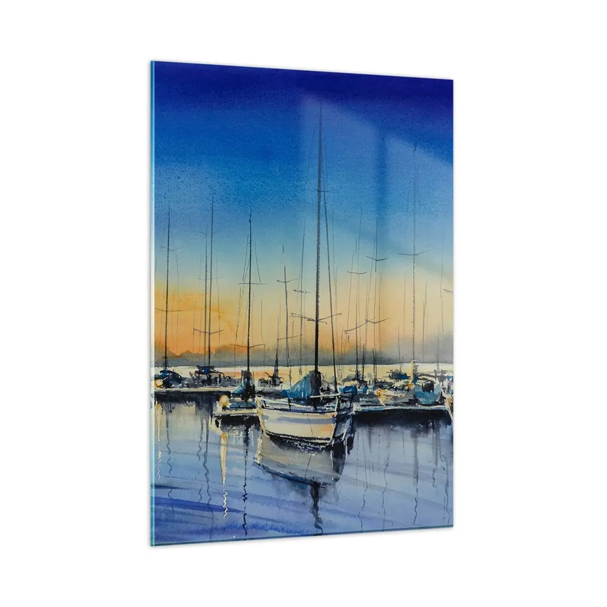 Obraz na skle - Konec dobrého dne - 50x70 cm