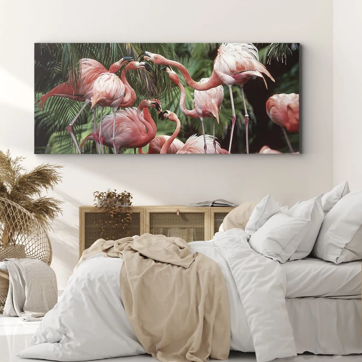 Obraz na plátně - Odpolední drby - 160x50 cm
