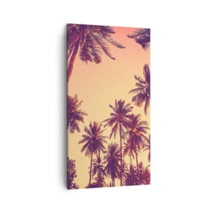 Obraz na plátně - Tropická variace - 45x80 cm