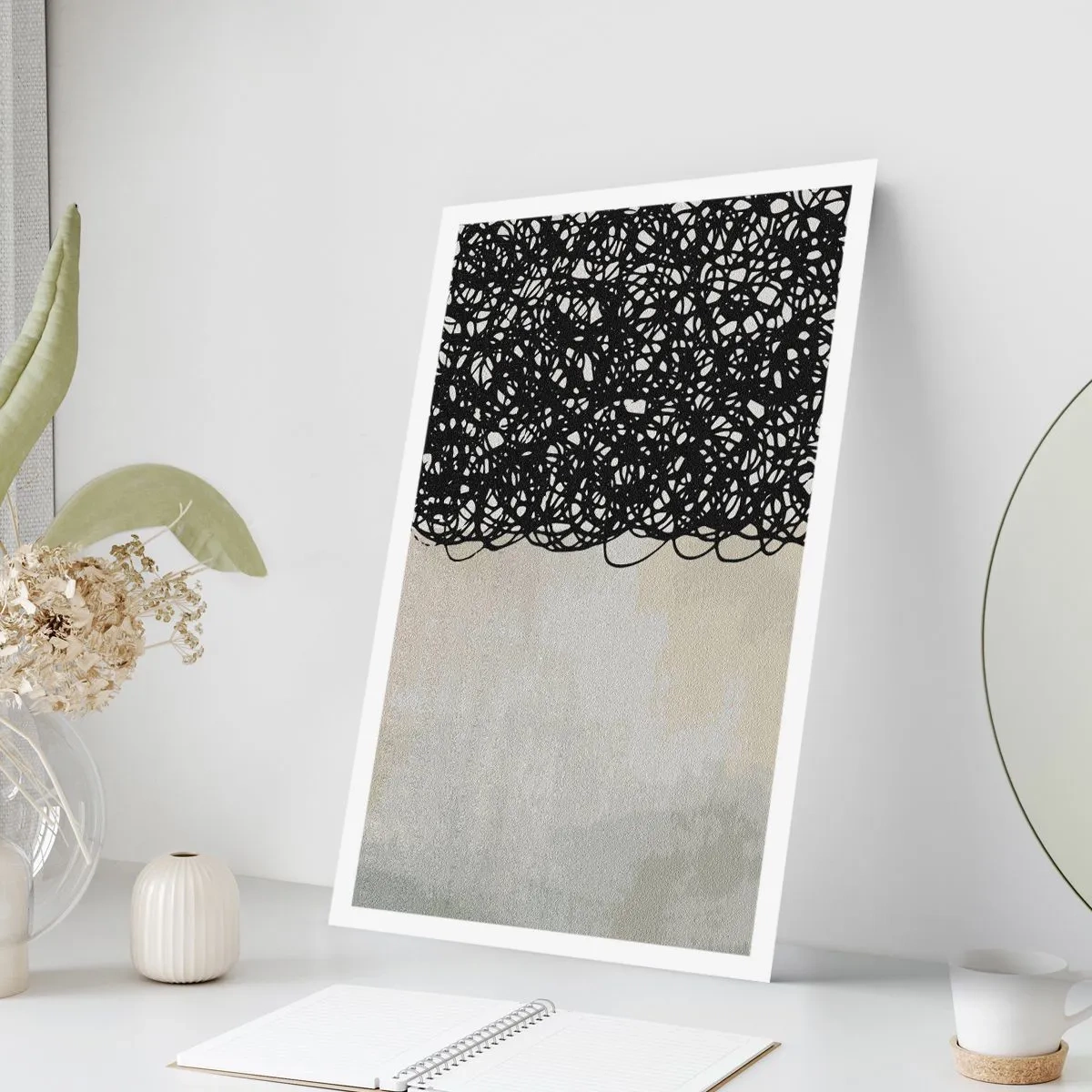 Plakát - Vířící abstrakce - 70x100 cm