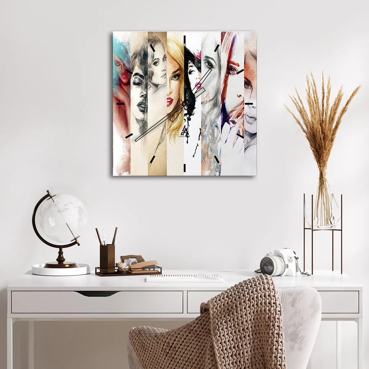 Nástěnné hodiny - A vždy jsi to TY - 40x40 cm