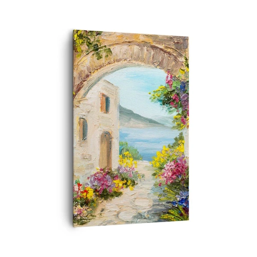 Obraz na plátně - Půvab pobřežní krajiny - 80x120 cm