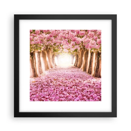 Plakát v černém rámu - Cesta do ráje - 30x30 cm