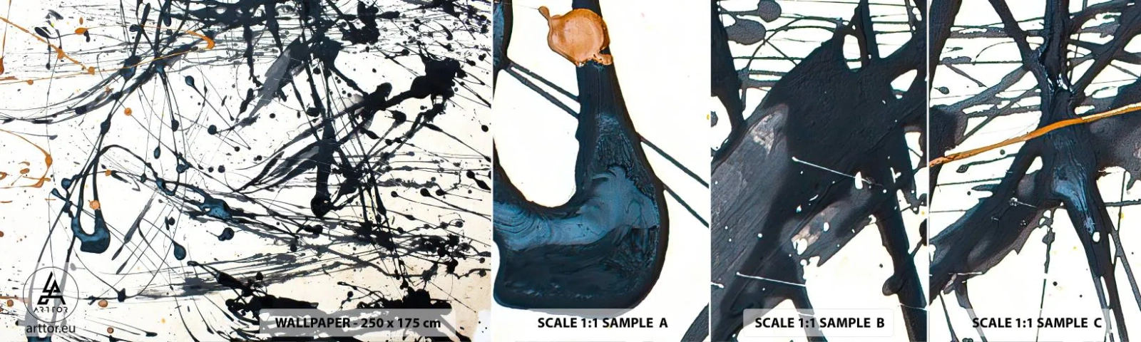 Fototapeta Vzorek Standard Eco - Se smyslem nebo bez smyslu? - Abstrakce, Grafika, Kus - 100x30 cm