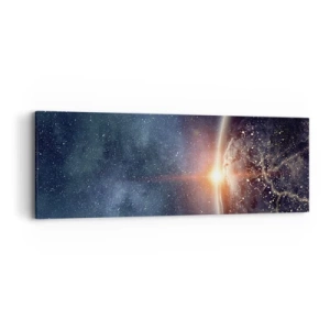 Obraz na plátně - V nové perspektivě - 90x30 cm