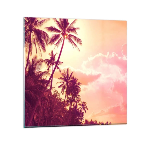 Obraz na skle - Musíš si vybrat - 60x60 cm