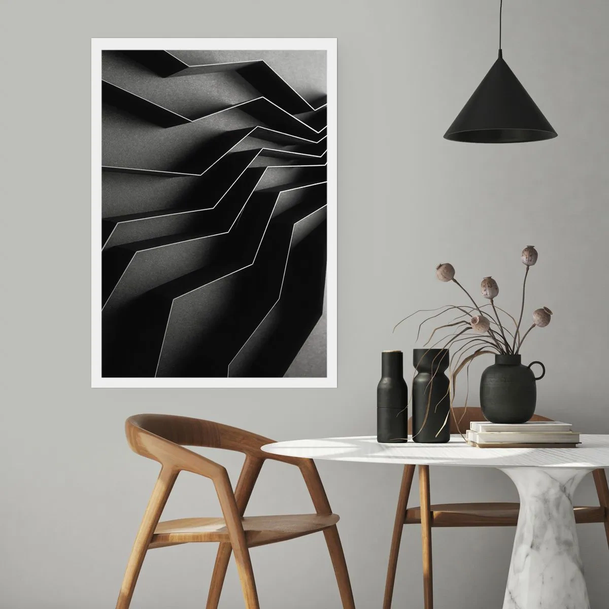 Plakát - Prostorový pořádek - 40x50 cm