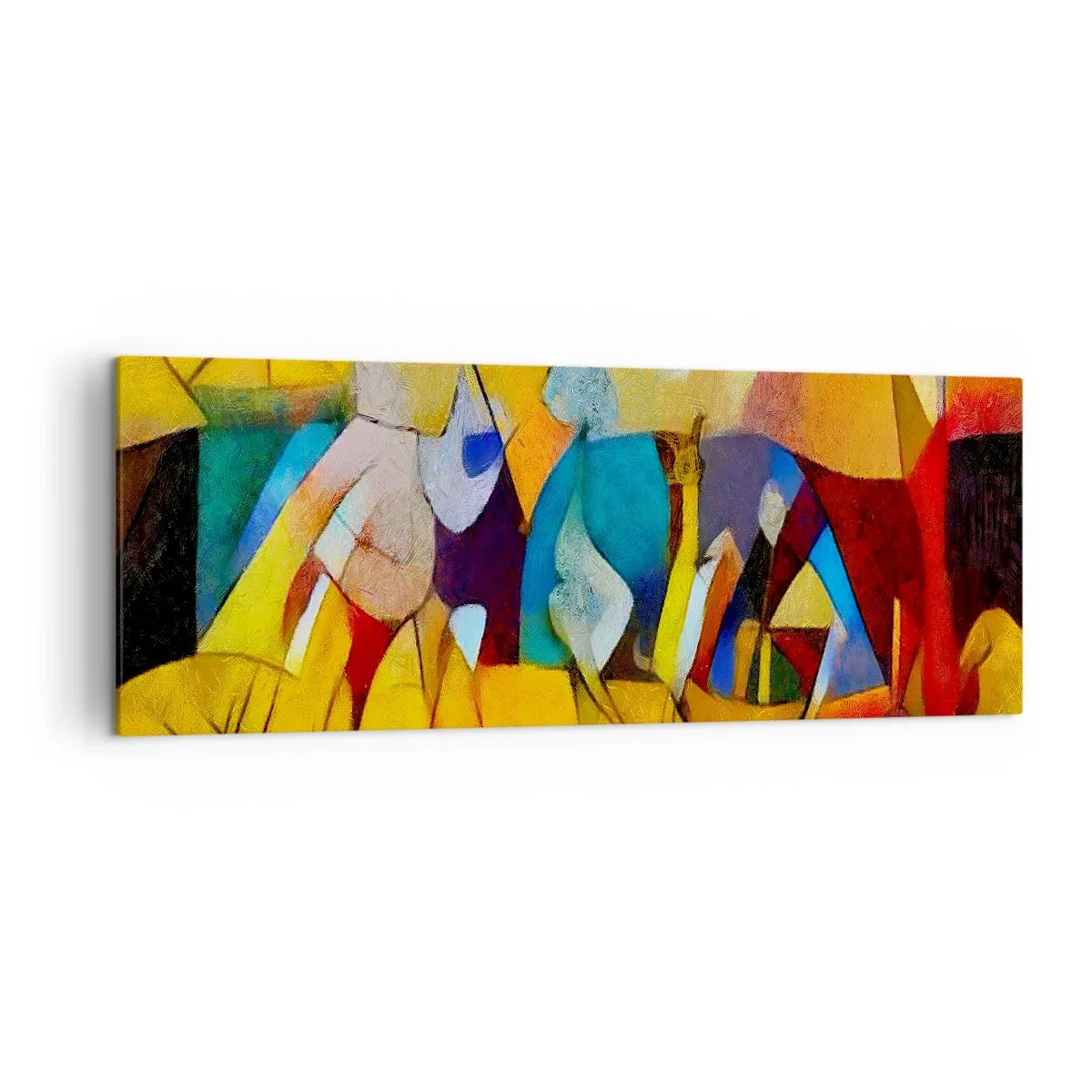 Obraz na plátně - Slunce - život - radost - 140x50 cm