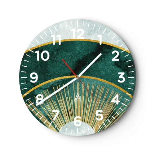 Nástěnné hodiny - Jiná sluneční soustava - 30x30 cm