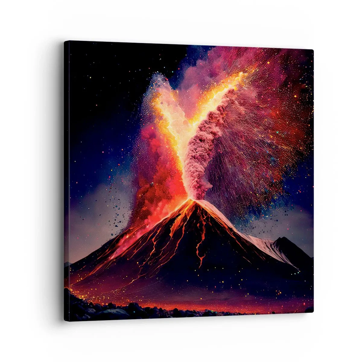 Obraz na plátně - Krása a hrůza - 30x30 cm