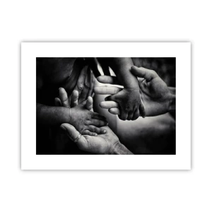 Plakát - Být člověkem - 40x30 cm