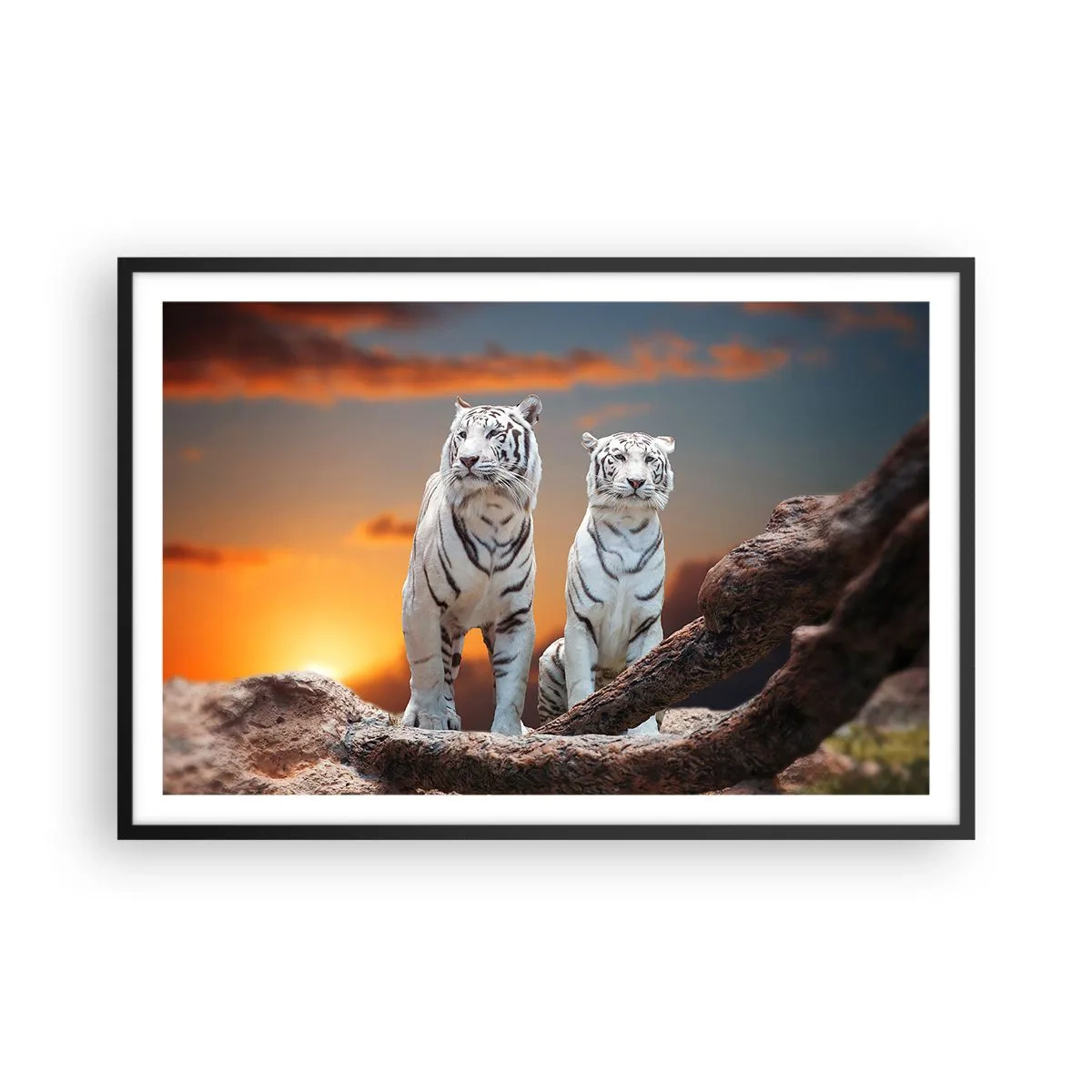 Plakát v černém rámu - Úplně jako v Narnii - 91x61 cm