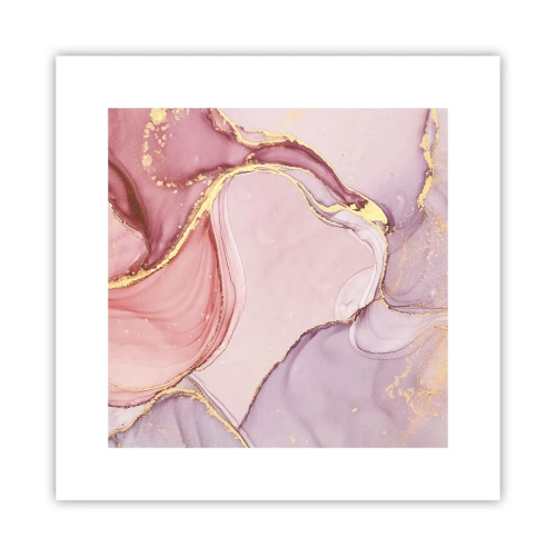 Plakát - Mazlení barev - 30x30 cm