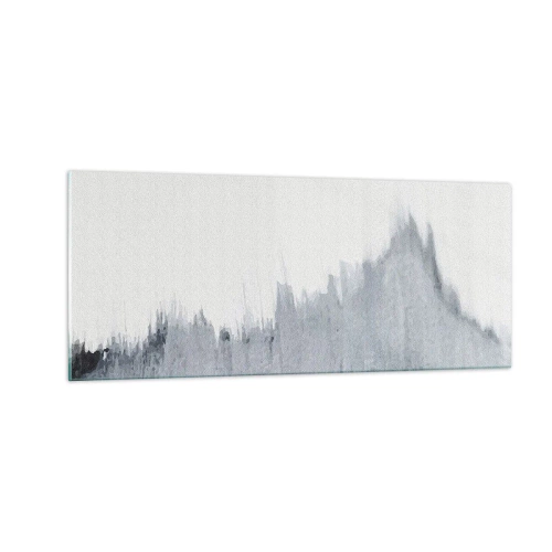 Obraz na skle - Tajemný záznam - 100x40 cm