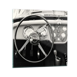 Obraz na skle - Sen sběratele - 70x70 cm