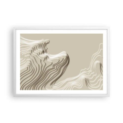 Plakát v bílém rámu - Topografie umění - 70x50 cm