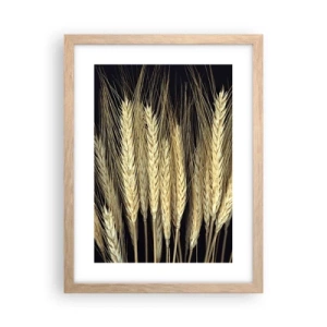 Plakát v rámu světlý dub - Rustikální magie - 30x40 cm