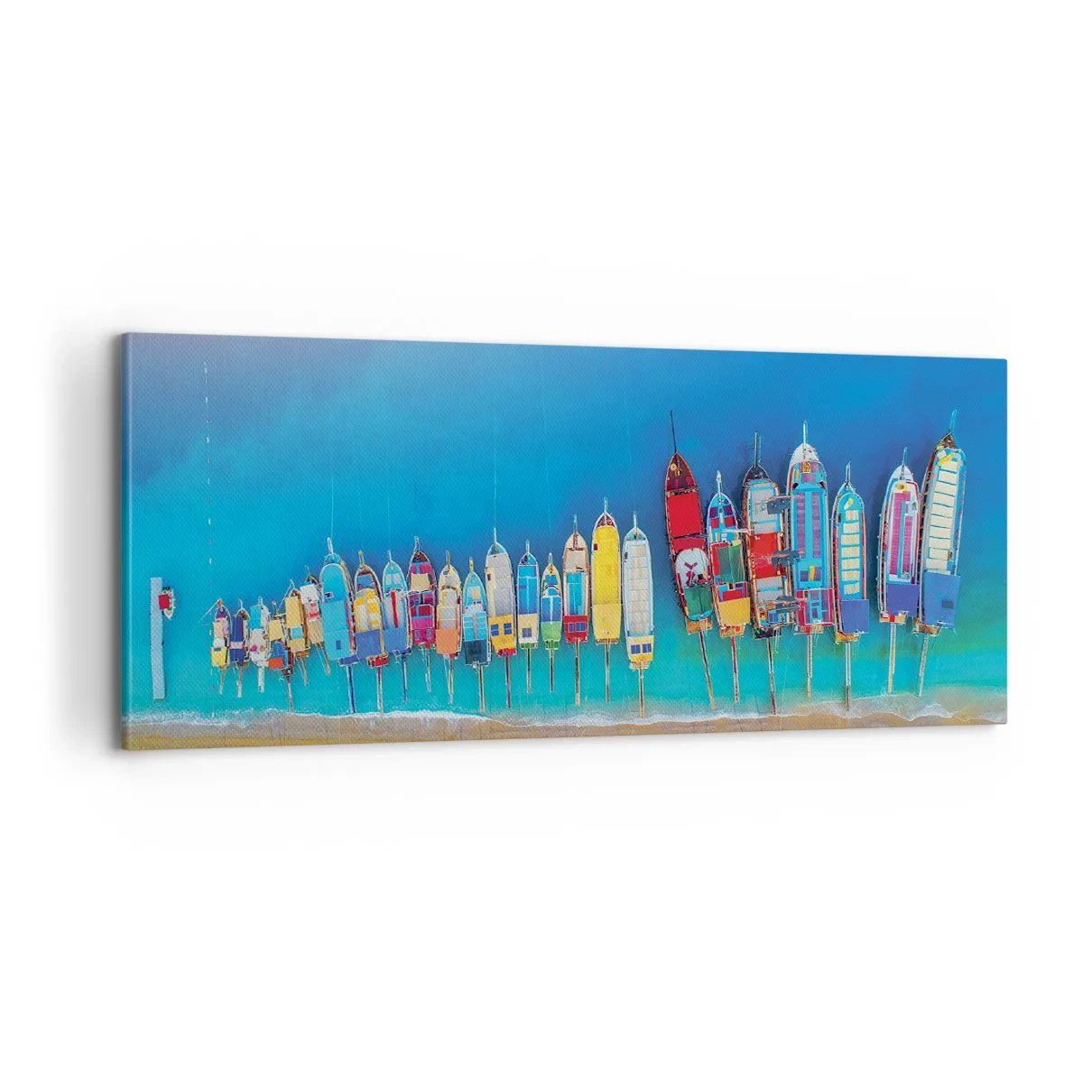 Obraz na plátně - Z ptačí perspektivy - 100x40 cm