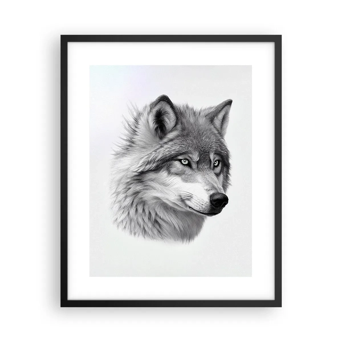 Plakát v černém rámu - Alfa – bezpochybně - 40x50 cm