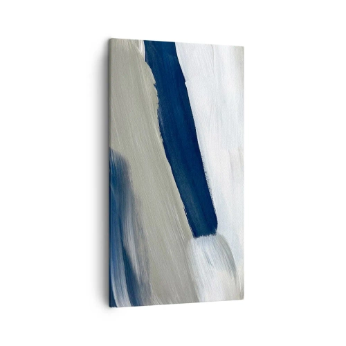 Obraz na plátně - Setkání s bílou - 45x80 cm