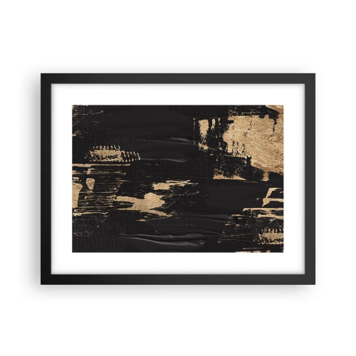 Plakát v černém rámu - Stopa doteku - 40x30 cm
