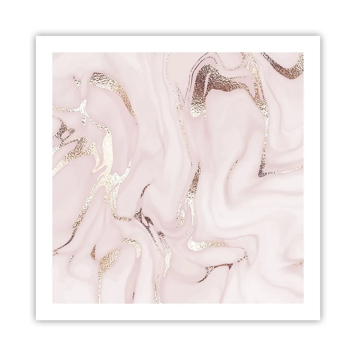 Plakát - V růžovém šílenství - 60x60 cm