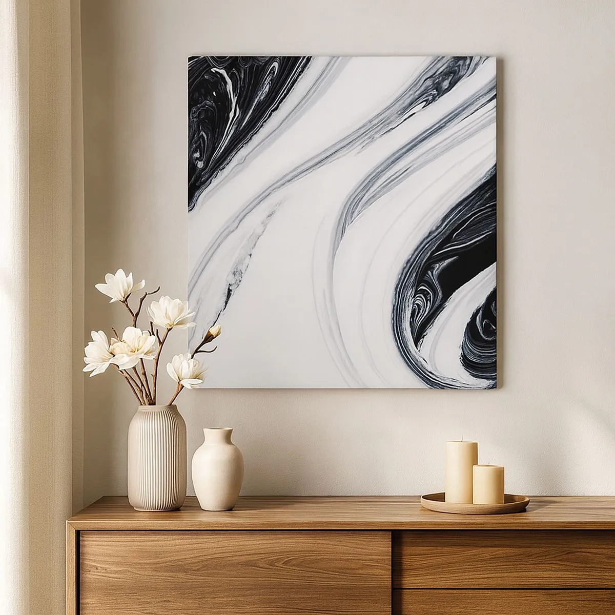 Obraz na plátně - Spojení protikladů - 30x30 cm