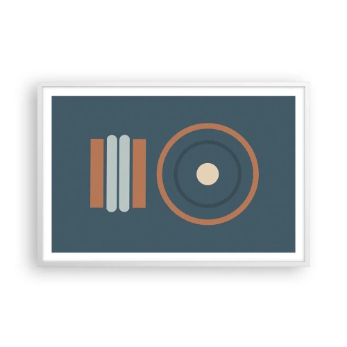 Plakát v bílém rámu - Podstata věcí - 91x61 cm