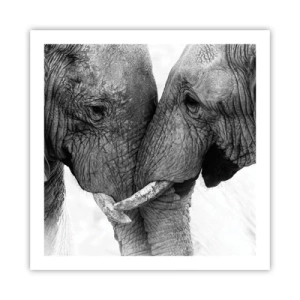 Plakát - Upřímné vyznání - 60x60 cm