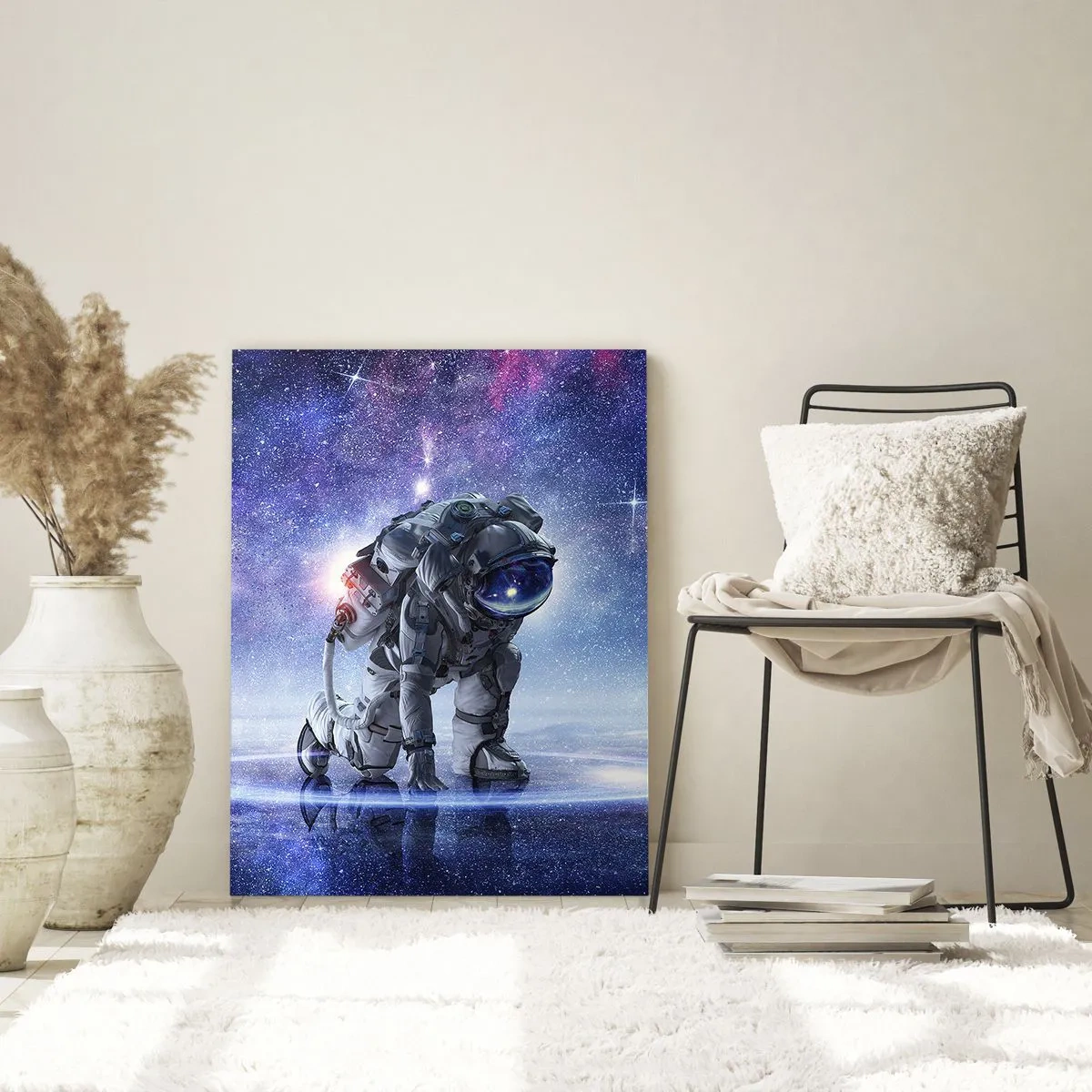 Obraz na skle - Hvězdné nebe nade mnou - 50x70 cm