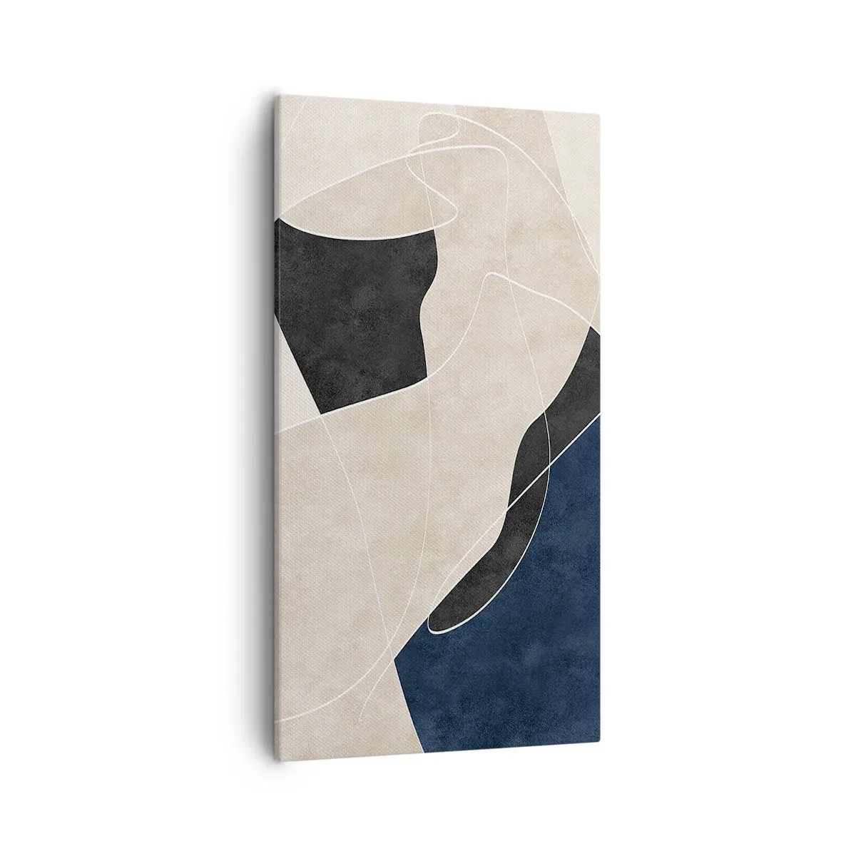 Obraz na plátně - Abstraktní kompozice – kontrast barev - 55x100 cm