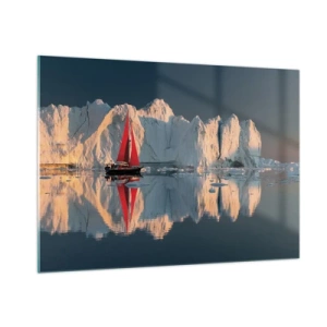 Obraz na skle - Na okraji světa - 100x70 cm
