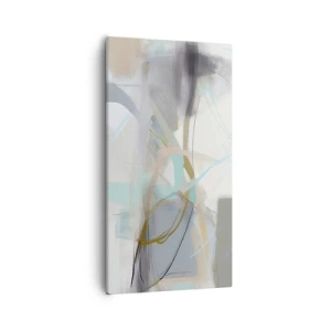 Obraz na plátně - Mlhavá abstrakce - 55x100 cm