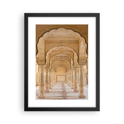 Plakát v černém rámu - V mahárádžově paláci - 30x40 cm