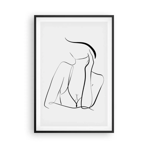 Plakát v černém rámu - Na vlně snů - 61x91 cm