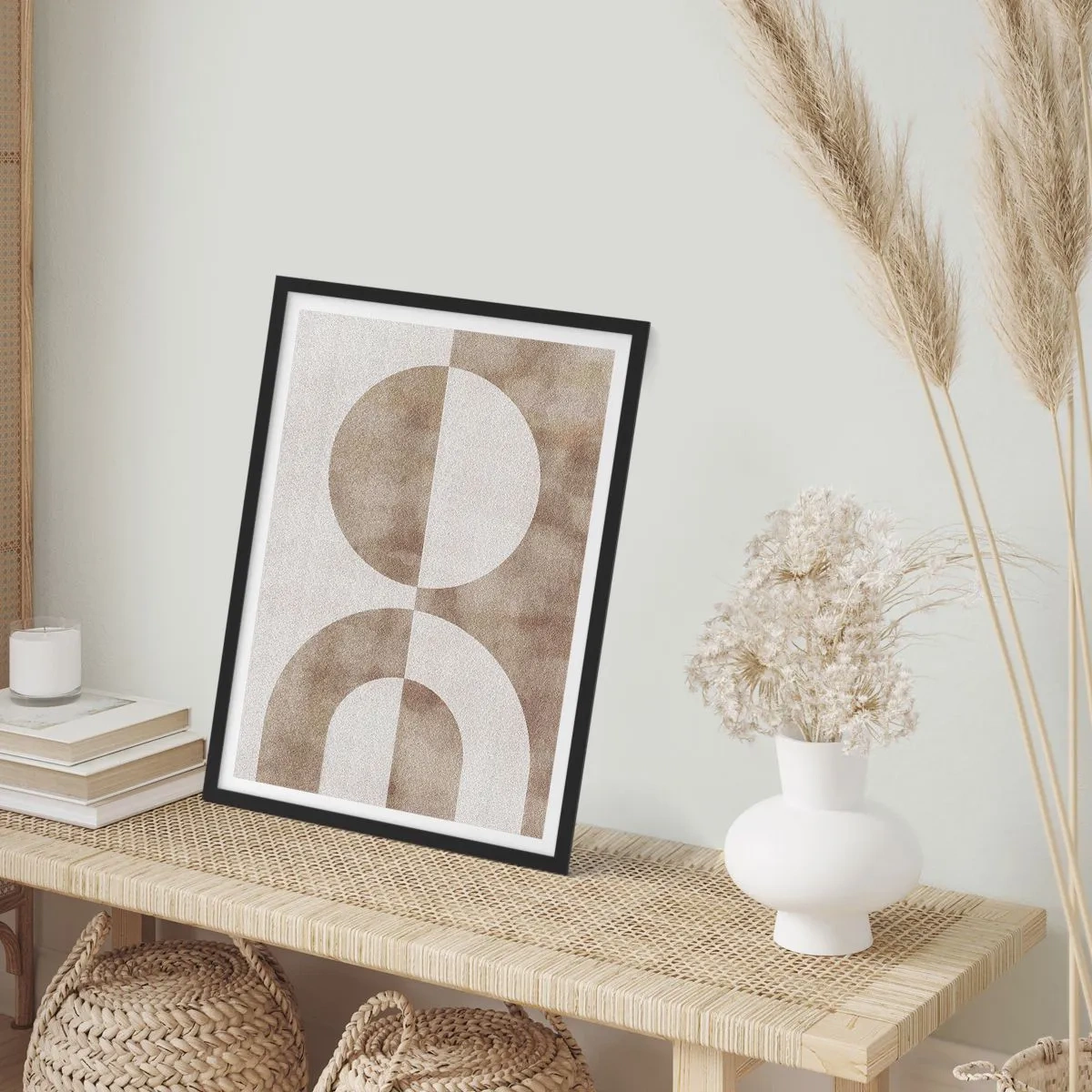 Plakát v černém rámu - Podobnosti a rozdíly - 40x50 cm