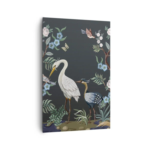 Obraz na plátně - Ptačí průvod - 80x120 cm