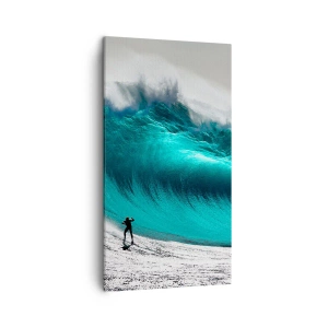 Obraz na plátně - Výzva přijata - 45x80 cm