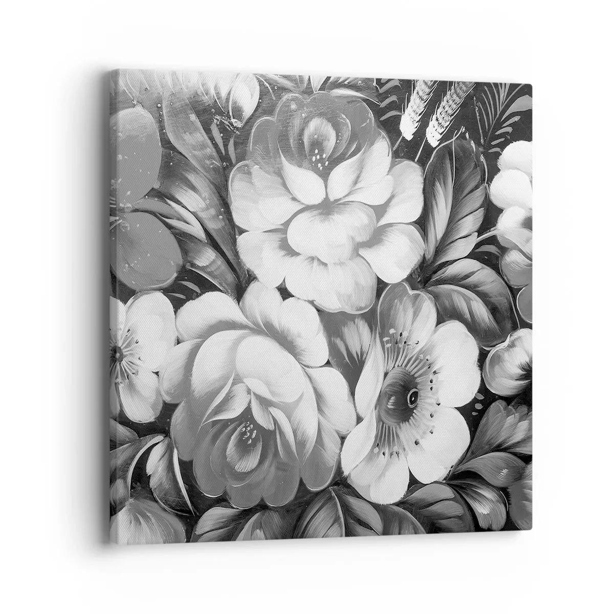 Obraz na plátně - Krásné dokonce v šedi - 40x40 cm